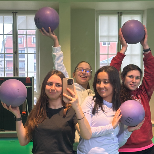 photo d'une séance d'activité sportive adaptée