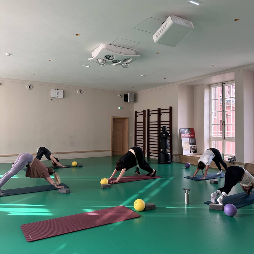 séance de yoga